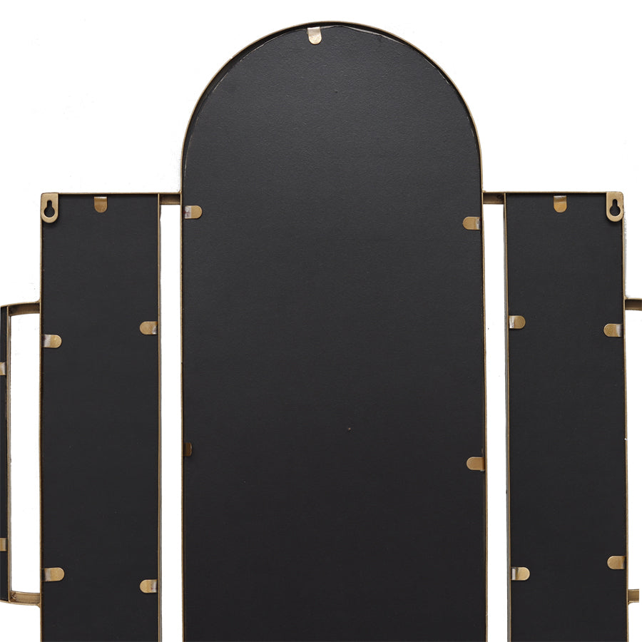 Aura Art Deco Wall Mirror 80cm - Image 2
