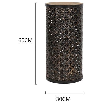 Set 2 Lustre Occasional Side Tables 70cm - Image 3