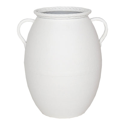 Artisan Two Handle Decorative Vase w Coil Rim 42cm - Image 2