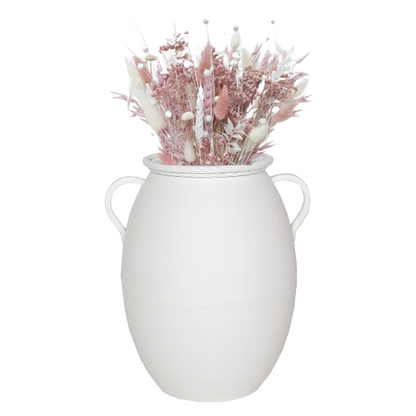 Artisan Two Handle Decorative Vase w Coil Rim 42cm