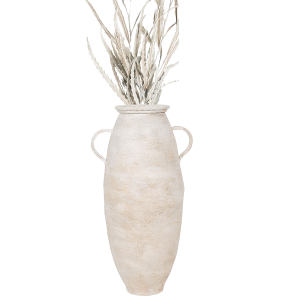 Artisan Two Handle Vase w Coil Rim 59cm