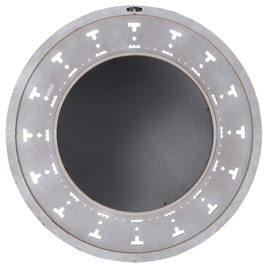 Ornate Carved Bold Frame Wall Mirror 80cm - Image 2