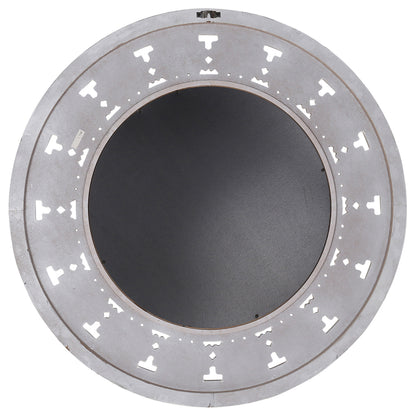 Ornate Carved Bold Frame Wall Mirror 80cm - Image 2