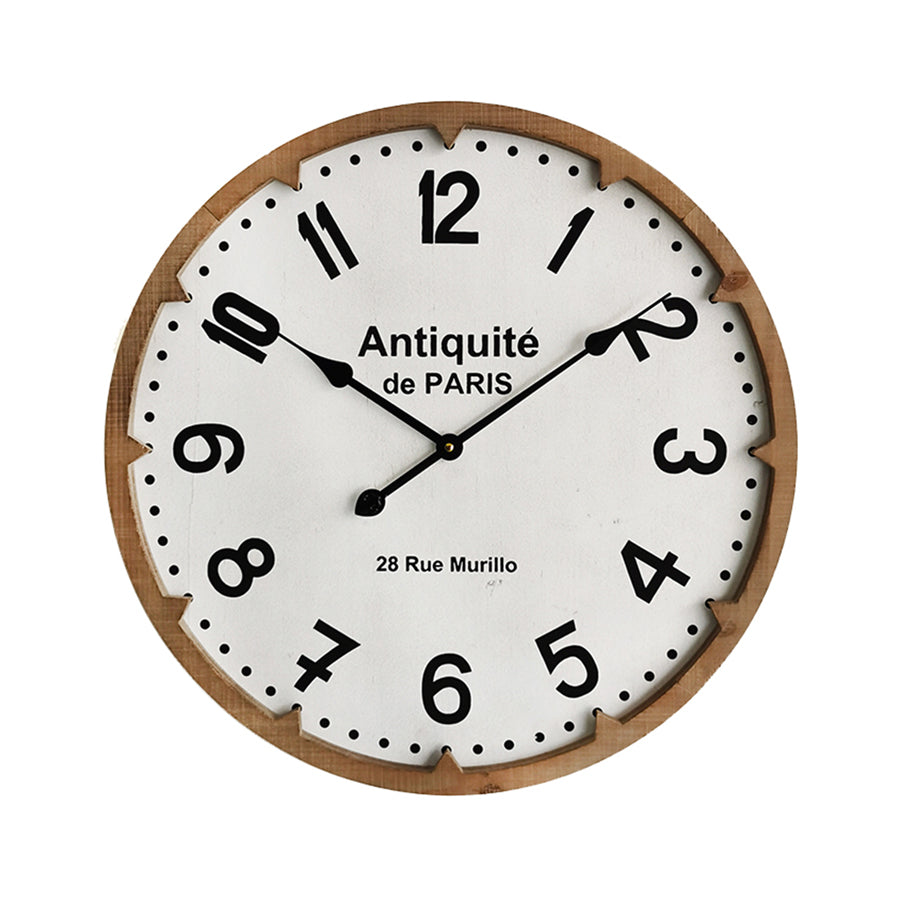 Antique de Paris Wall Clock 60cm
