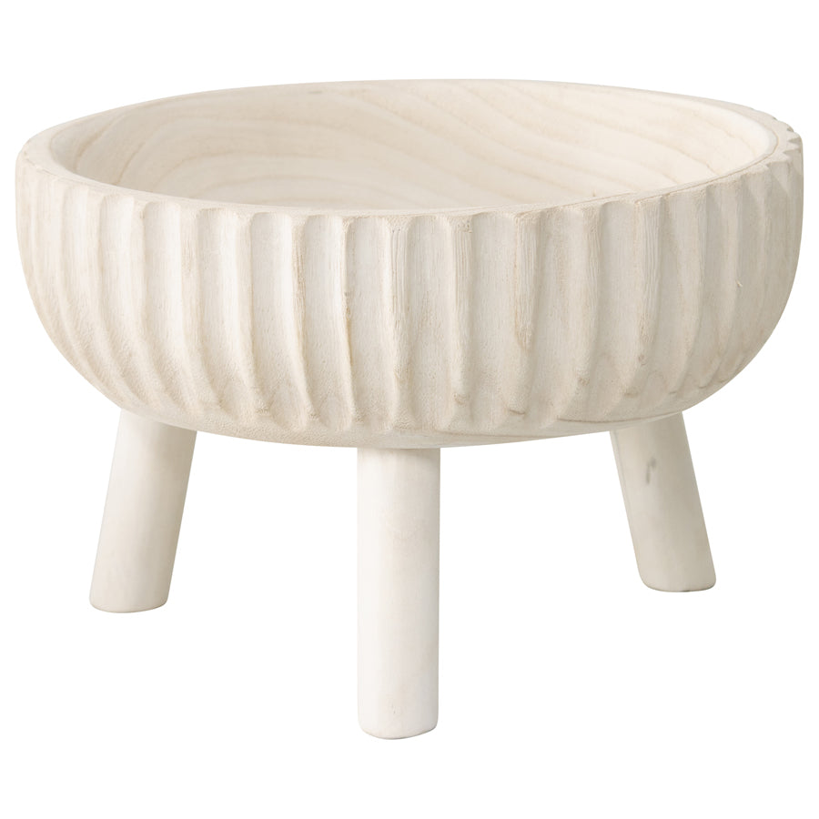 Crafted 3 Legged Decorative Bowl 27cm - Image 4