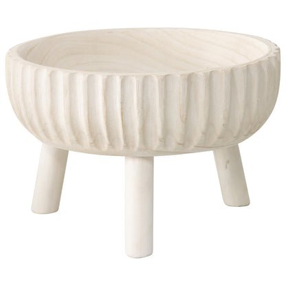 Crafted 3 Legged Decorative Bowl 27cm - Image 4