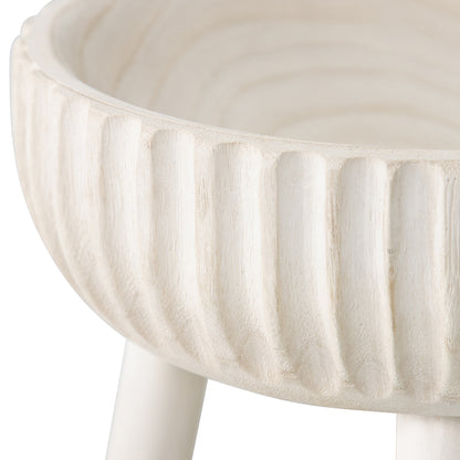 Crafted 3 Legged Decorative Bowl 27cm - Image 5