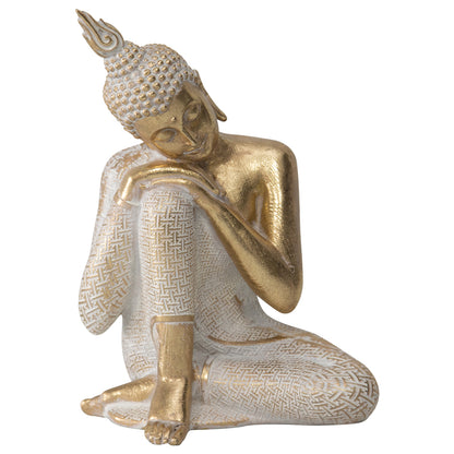 Seated Serenity Buddha Statue 21cm - Image 3
