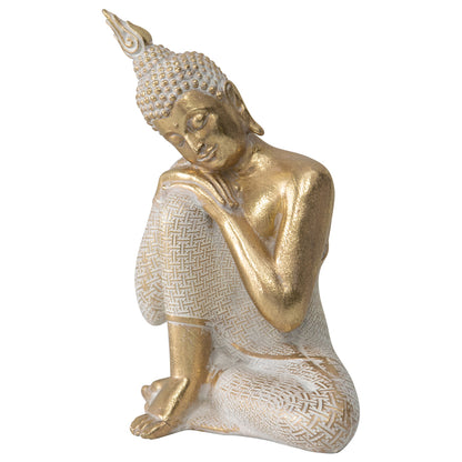 Seated Serenity Buddha Statue 21cm - Image 4