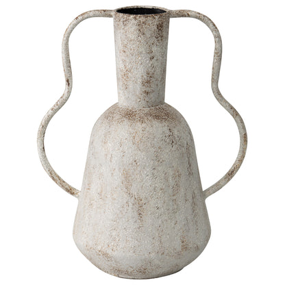 Artisan Aged Vase w Abstract Handles 33cm - Image 4