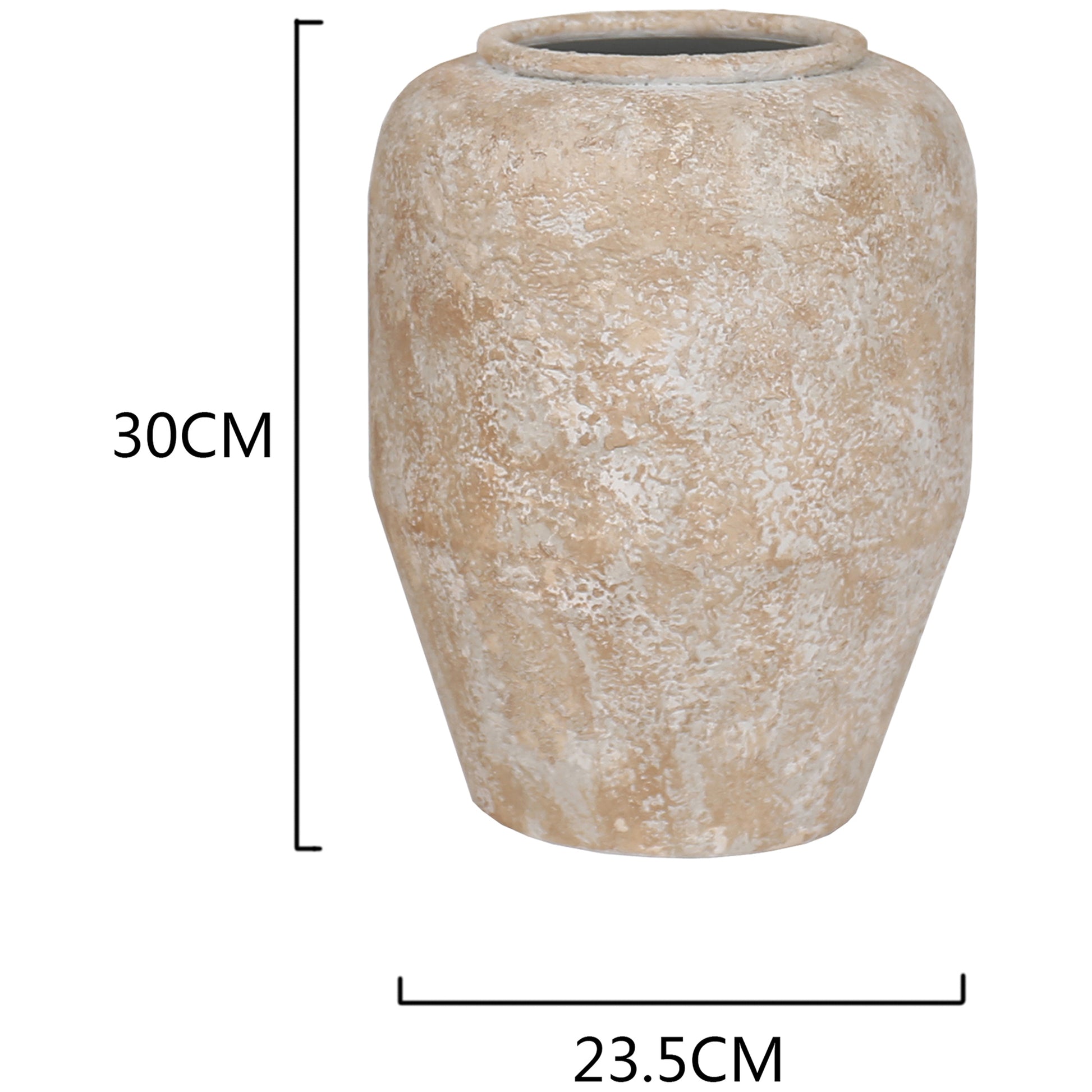 Artisan Aged Traditional Vase 30cm - Image 4