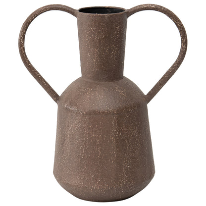 Artisan Aged Vase w Heart Handles 37cm - Image 2