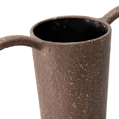 Artisan Aged Vase w Heart Handles 37cm - Image 3