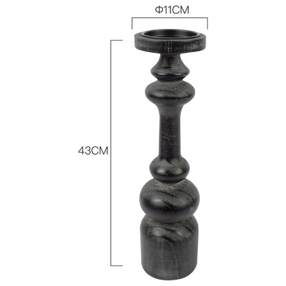 Nero Bold Pillar Candleholder 43cm - Image 2