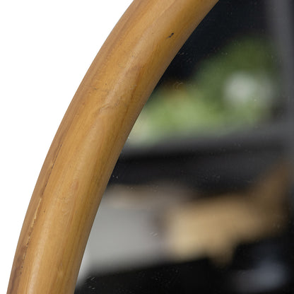 Mid Century Style Round Wall Mirror 61cm - Image 3
