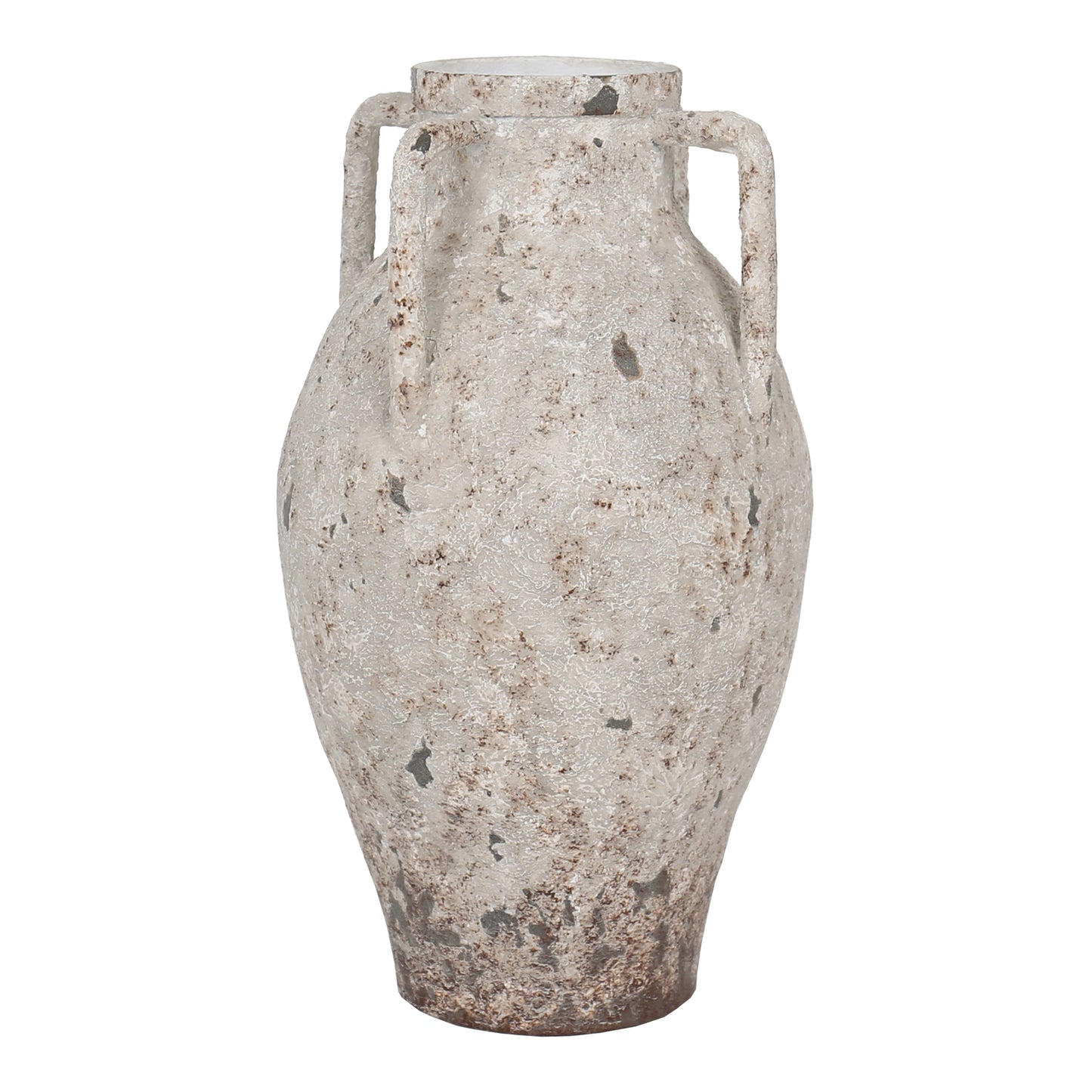 Artisan Aged 4 Handle Vase 37cm
