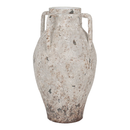 Artisan Aged 4 Handle Vase 37cm