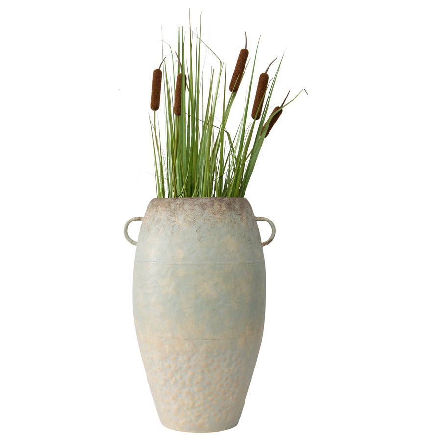 Artisan Coastal Hues 2 Handle Vase 46cm