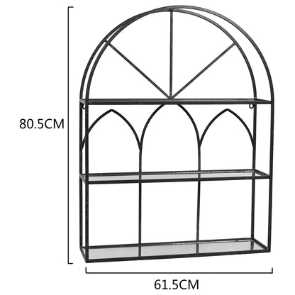 Gothic Arch Wall Shelf 81cm - Image 3