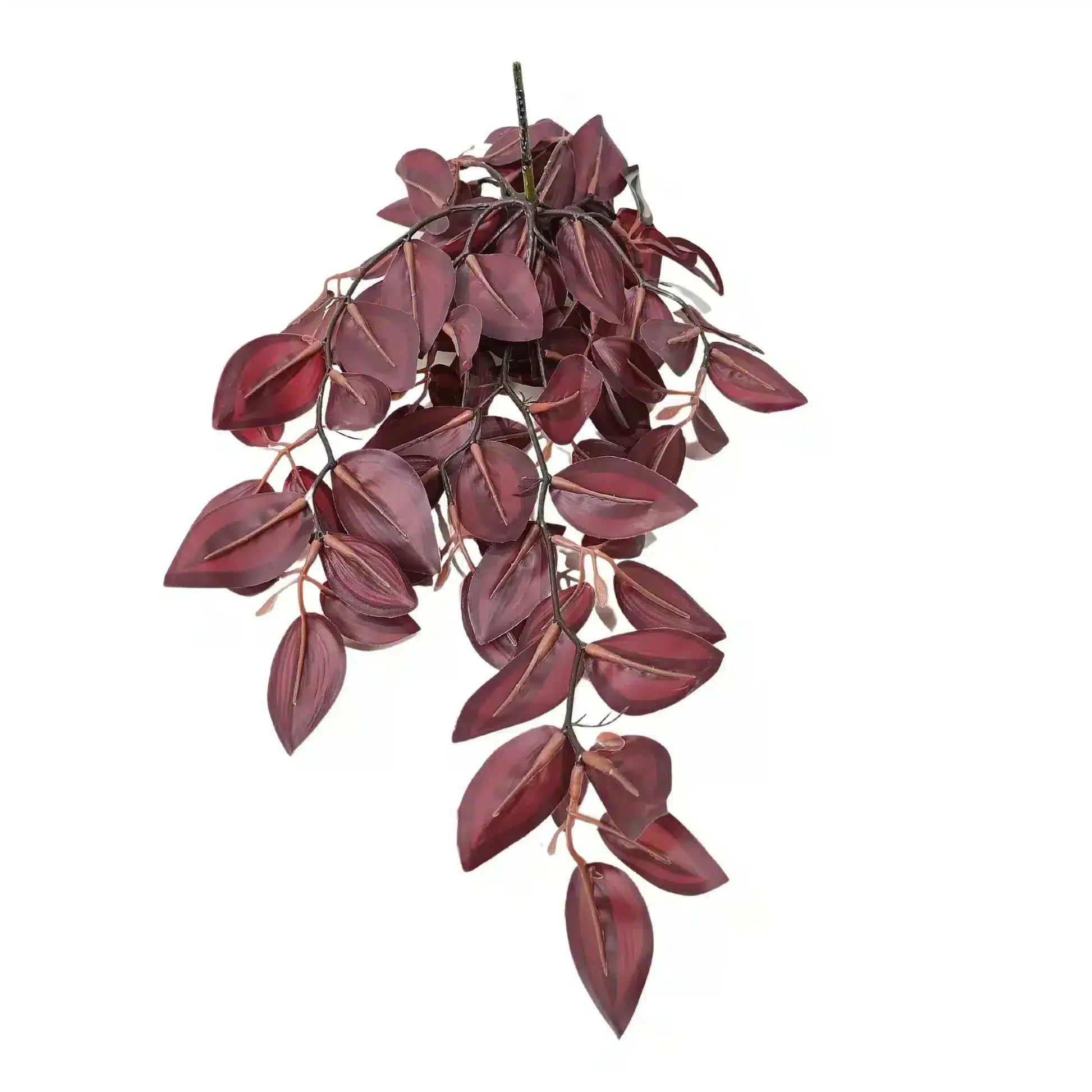 Artificial Hanging / Draping Burgundy Tradescantia Zebrina 42cm - Image 3