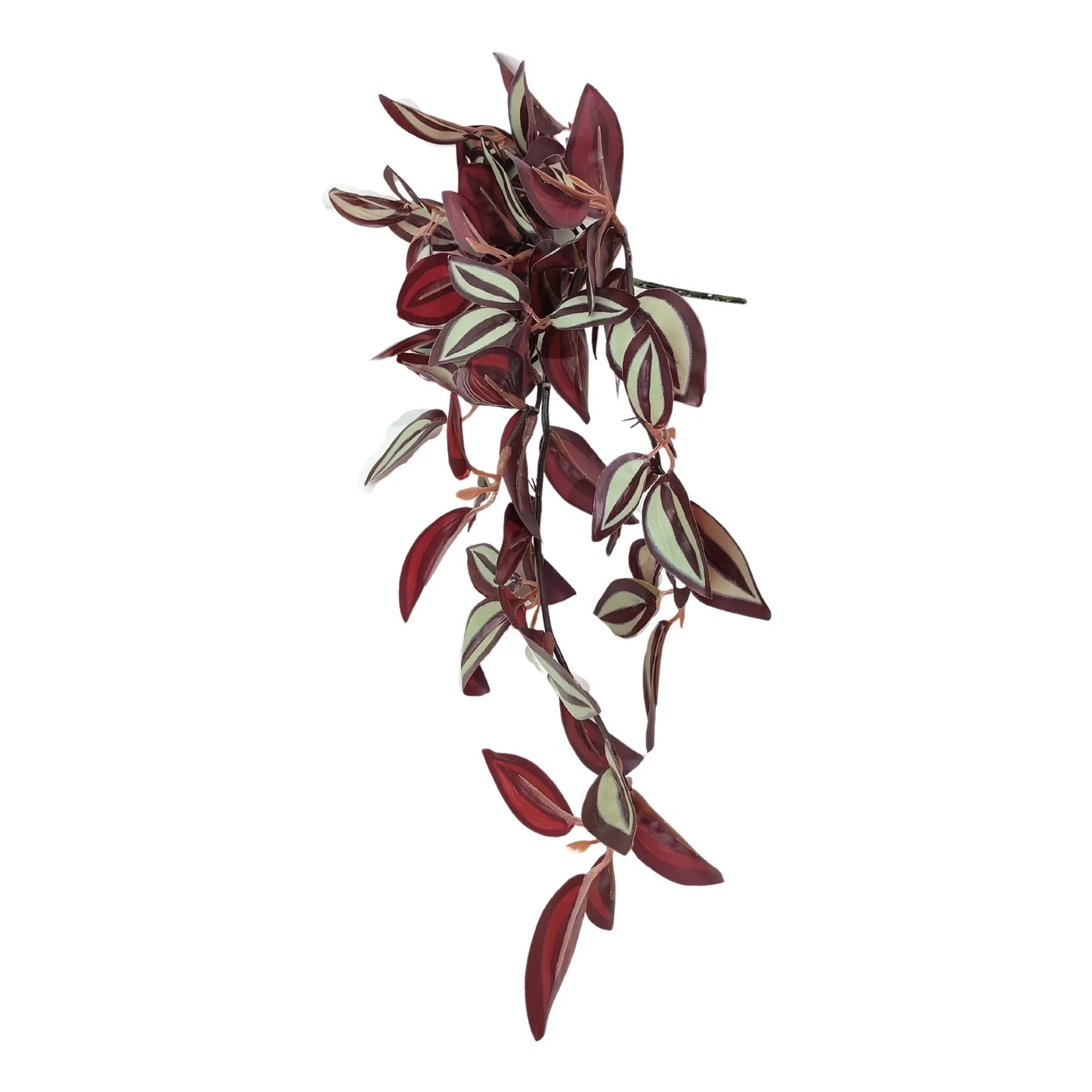 Artificial Hanging / Draping Burgundy Tradescantia Zebrina 42cm - Image 5