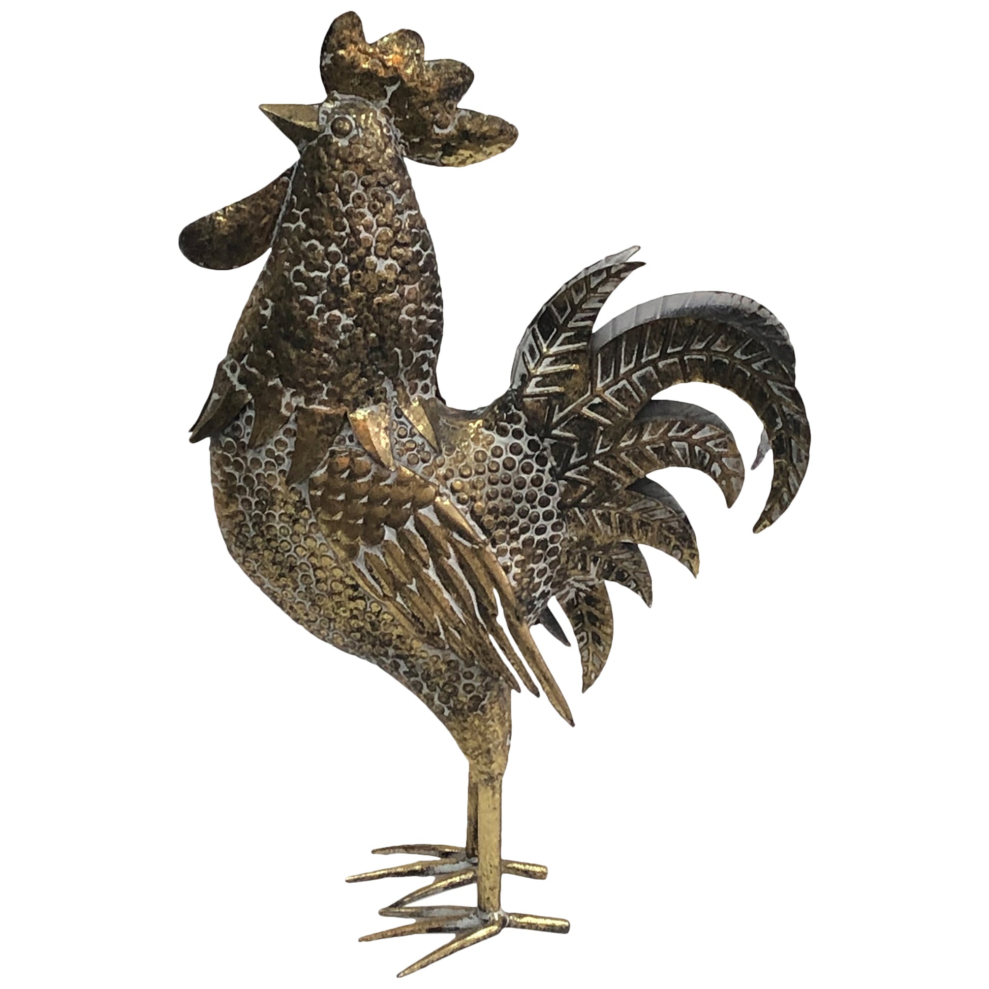 Lustre Gold Proud Chook 32x49cm - Image 2