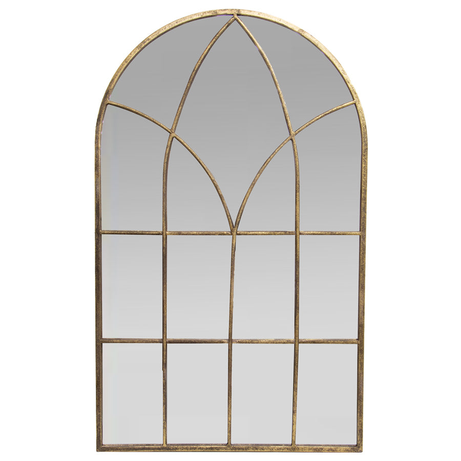 Lustre Gothic Arc Wall Mirror 58x95cm