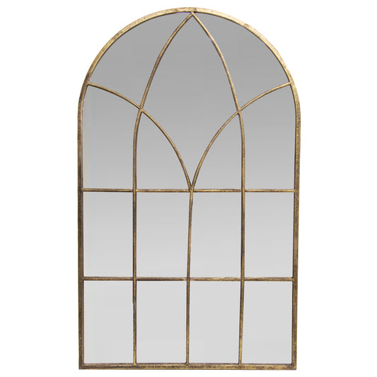Lustre Gothic Arc Wall Mirror 58x95cm