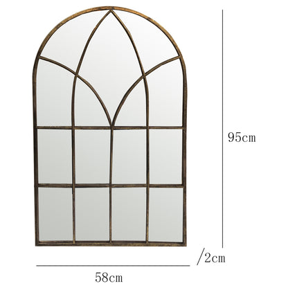 Lustre Gothic Arc Wall Mirror 58x95cm - Image 3