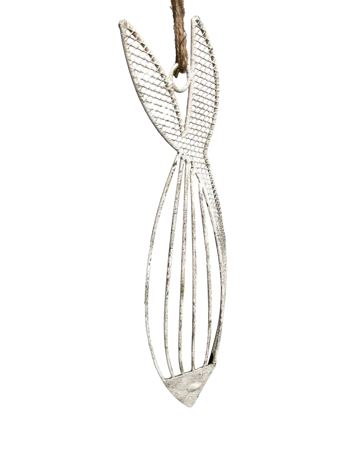 Hanging Fish Wall Decor W Rope 52cm - Image 2