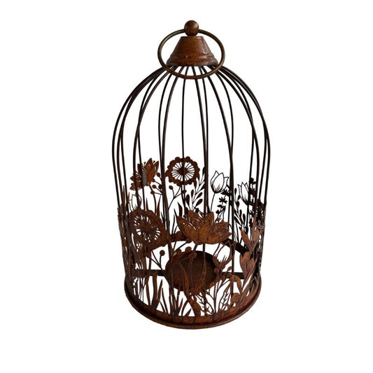 Decorative Birdcage / Pillar Candle Holder 39cm