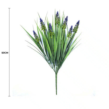 Artificial Dense English Lavender Stem UV Resistant 50cm - Image 2