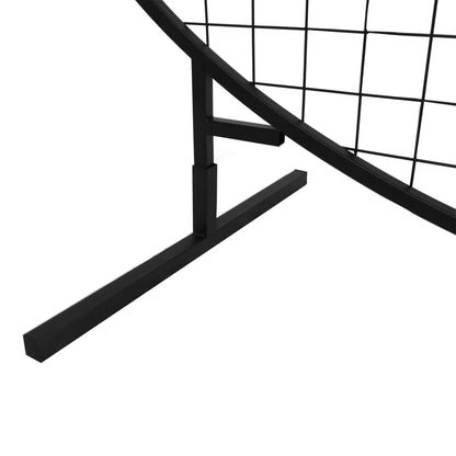 Sturdy Circular Flower Wall / Event Stand 200cm Diameter (Black Frame) - Image 4