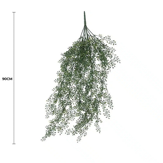 Artificial Hanging Jade Leaf Vine UV Resistant 90cm - Image 2
