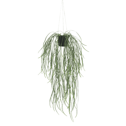 Artificial Hanging Potted Plant (Willow Leaf) 66cm UV Resistant - Image 3
