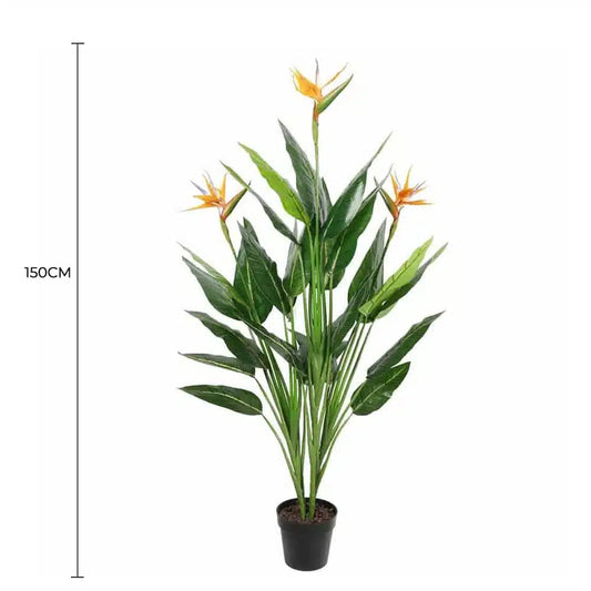 Artificial Potted 150cm Bird of Paradise Plant - Image 2