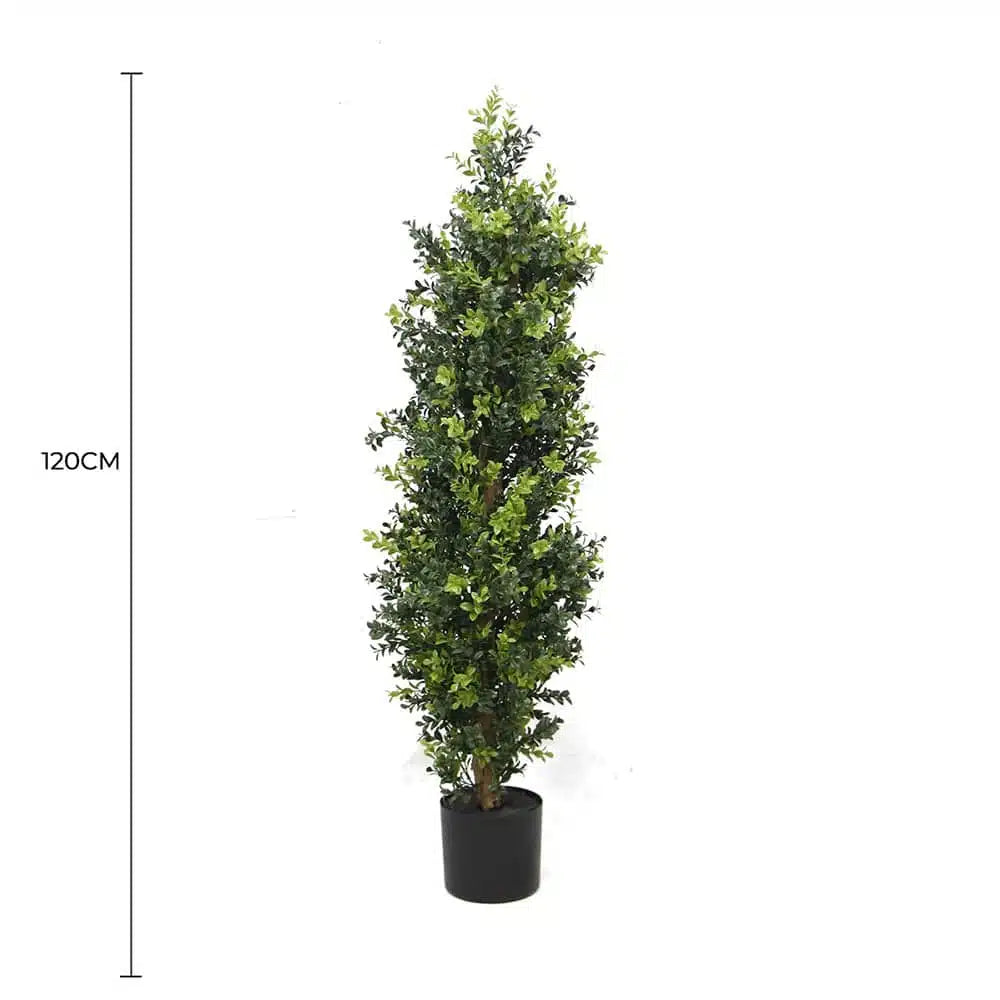 Artificial Potted Topiary Tree UV Resistant 120cm - Image 2