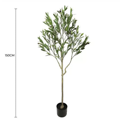 Nearly Natural Artificial Olive Tree UV Resistant 150cm - Image 2