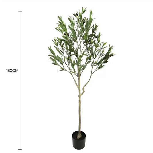 Nearly Natural Artificial Olive Tree UV Resistant 150cm - Image 2
