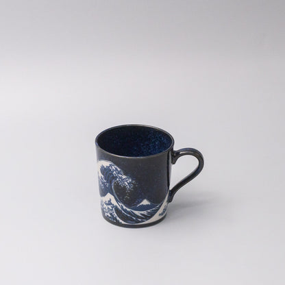 Mug with Handle 300ml Great Wave Design
