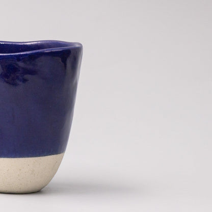 Lopsided Mug 275ml Lapis Glaze - Image 2