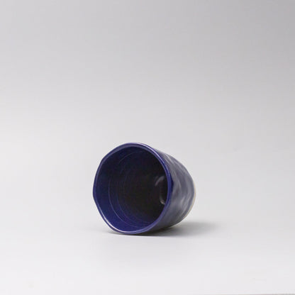 Lopsided Mug 275ml Lapis Glaze - Image 3