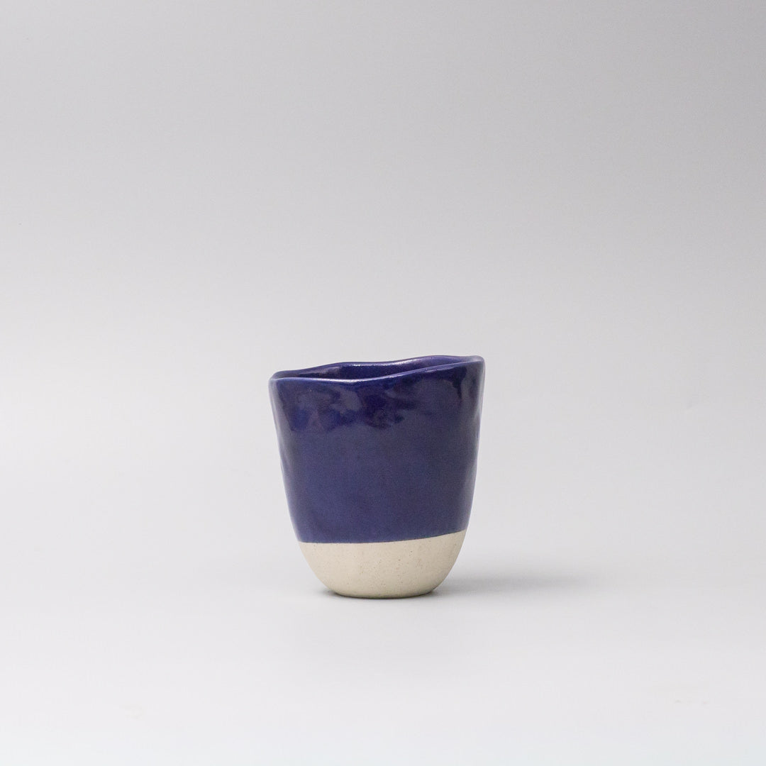 Lopsided Mug 275ml Lapis Glaze - Image 4
