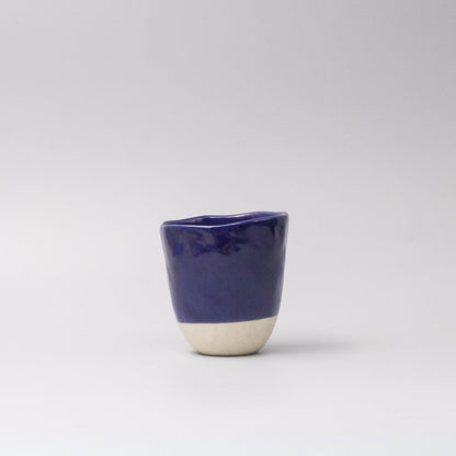 Lopsided Mug 275ml Lapis Glaze - Image 4