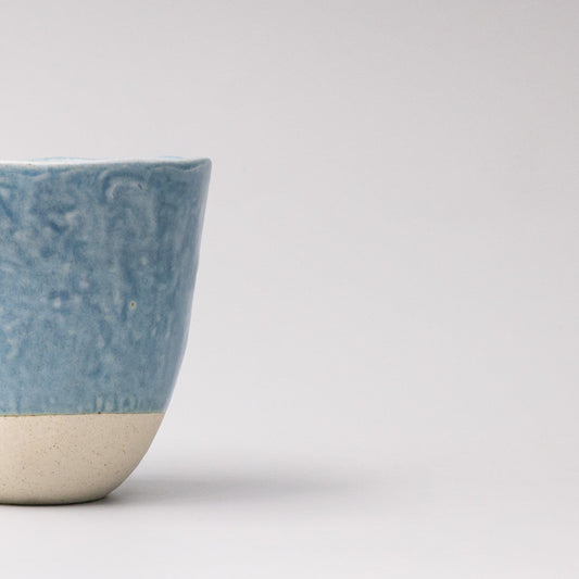 Lopsided Mug 275ml Topaz Glaze - Image 2