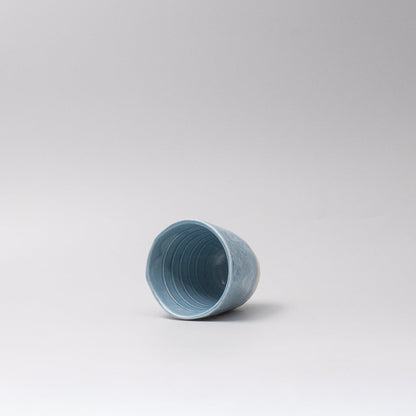 Lopsided Mug 275ml Topaz Glaze - Image 3