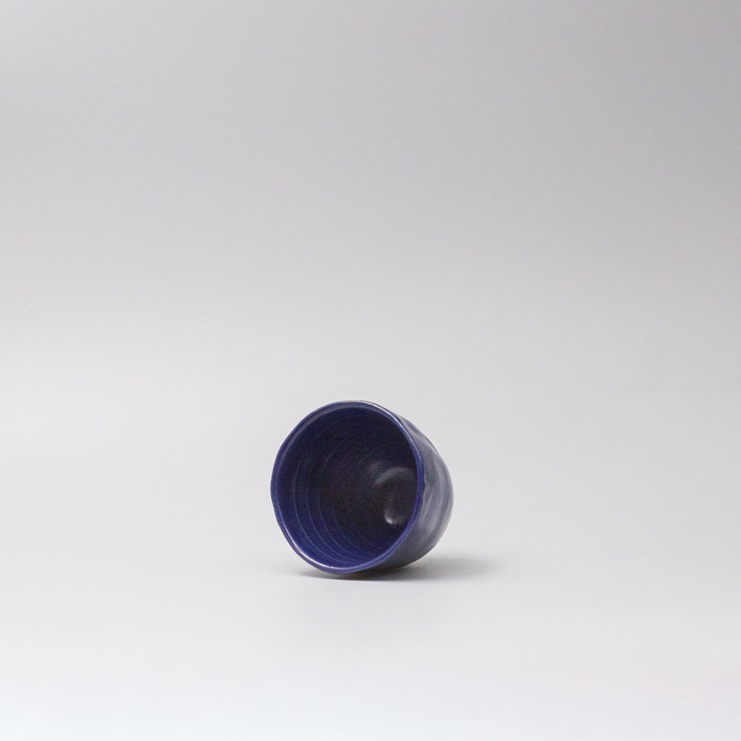 Lopsided Mug 200ml Lapis Glaze - Image 4