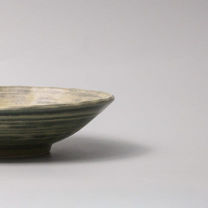 Open Shallow Bowl 24cm Washed Fern - Image 2