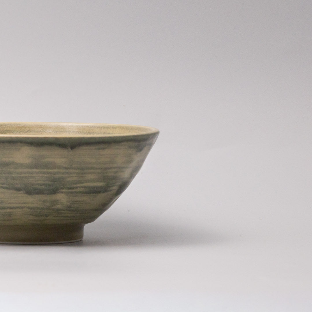 Udon Bowl 17cm Washed Fern Glaze - Image 2