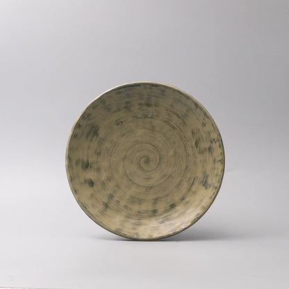 Thick Edge Plate 25cm Washed Fern - Image 3